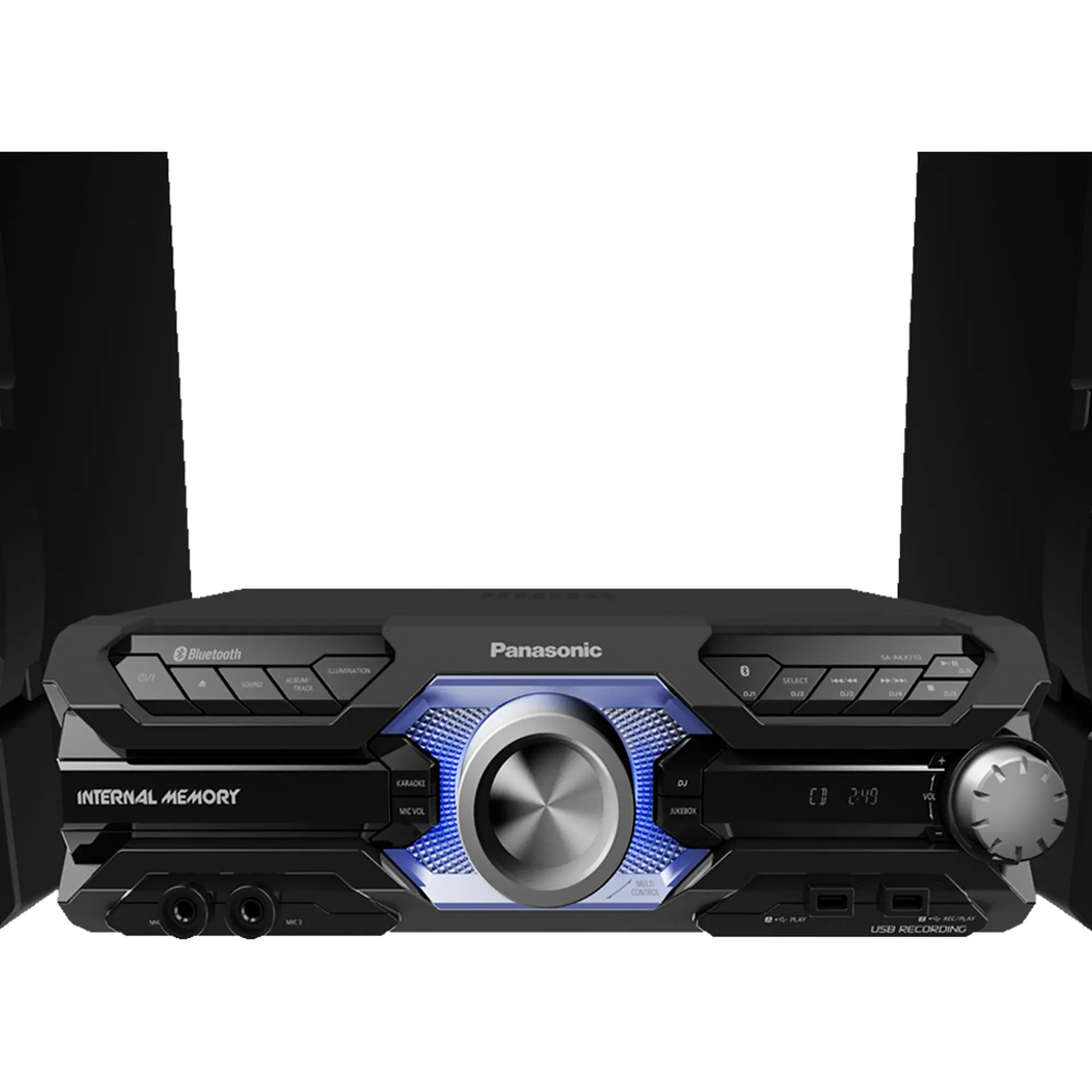 Mini System Panasonic USB Karaokê - Gazin