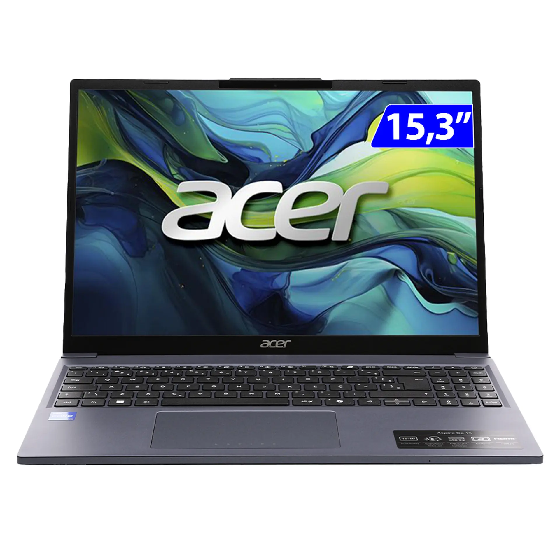 Notebook Acer Aspire Go i5 I5 W11 8GB 256GB SSD 15.3