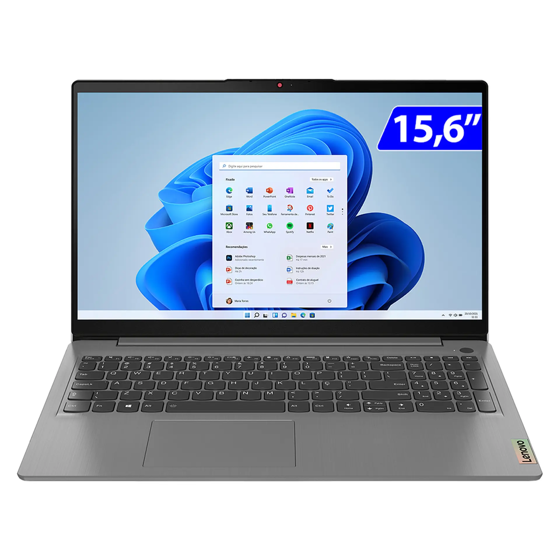 Notebook Lenovo IdeaPad 3i Intel Core i5 W11 8GB 256GB SSD 15.6