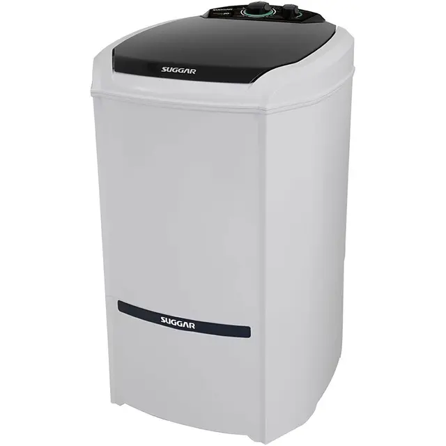 Máquina de Lavar Suggar Lavamax Eco 20kg Semiautomática com Timer LE200 - Bco/Pto