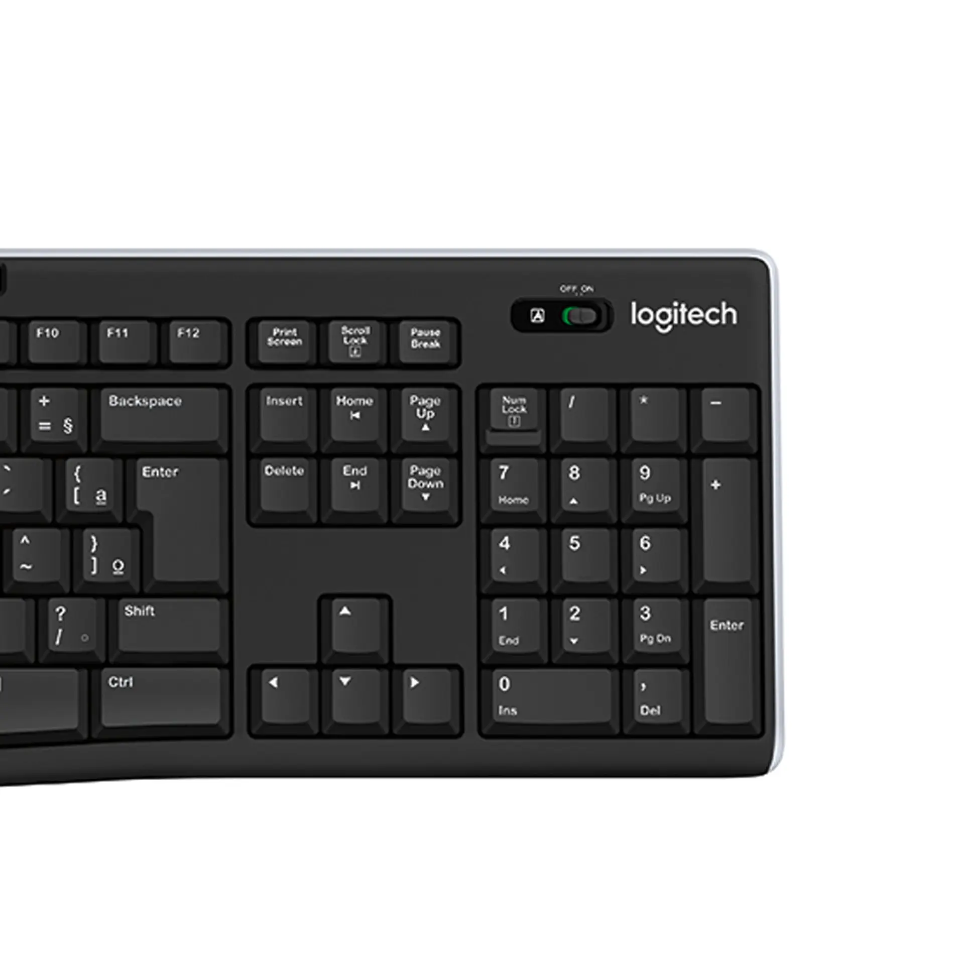 Teclado Logitech K270 Sem Fio Plug And Play ABNT2