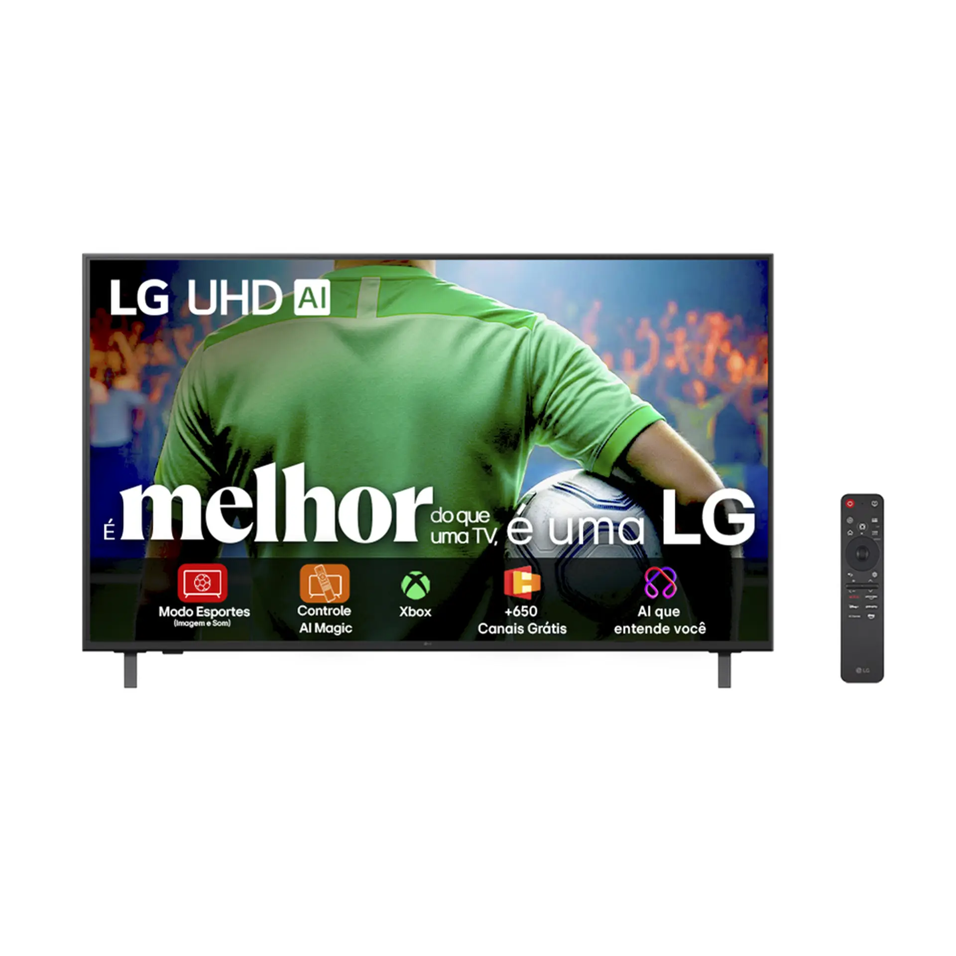 Smart TV LG 55” 4K Comando de Voz 55UA8550PSA