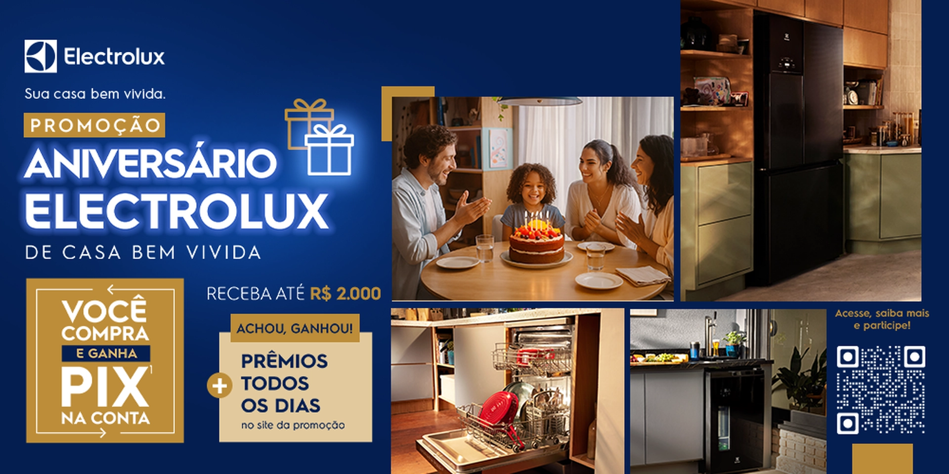 Cooperado Aniversário Electrolux - 01 a 20-08