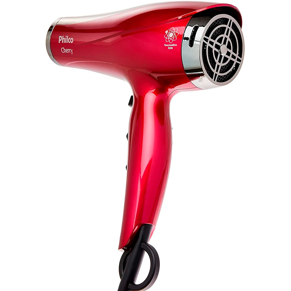 MUZIZY Aquecedor de salão de cabeleireiro secador de cabelo portátil secador  de cabelo profissional em pé secador de cabelo aquecedor de cabelo vermelho  1000W queimadura fria/vermelho/mostrado