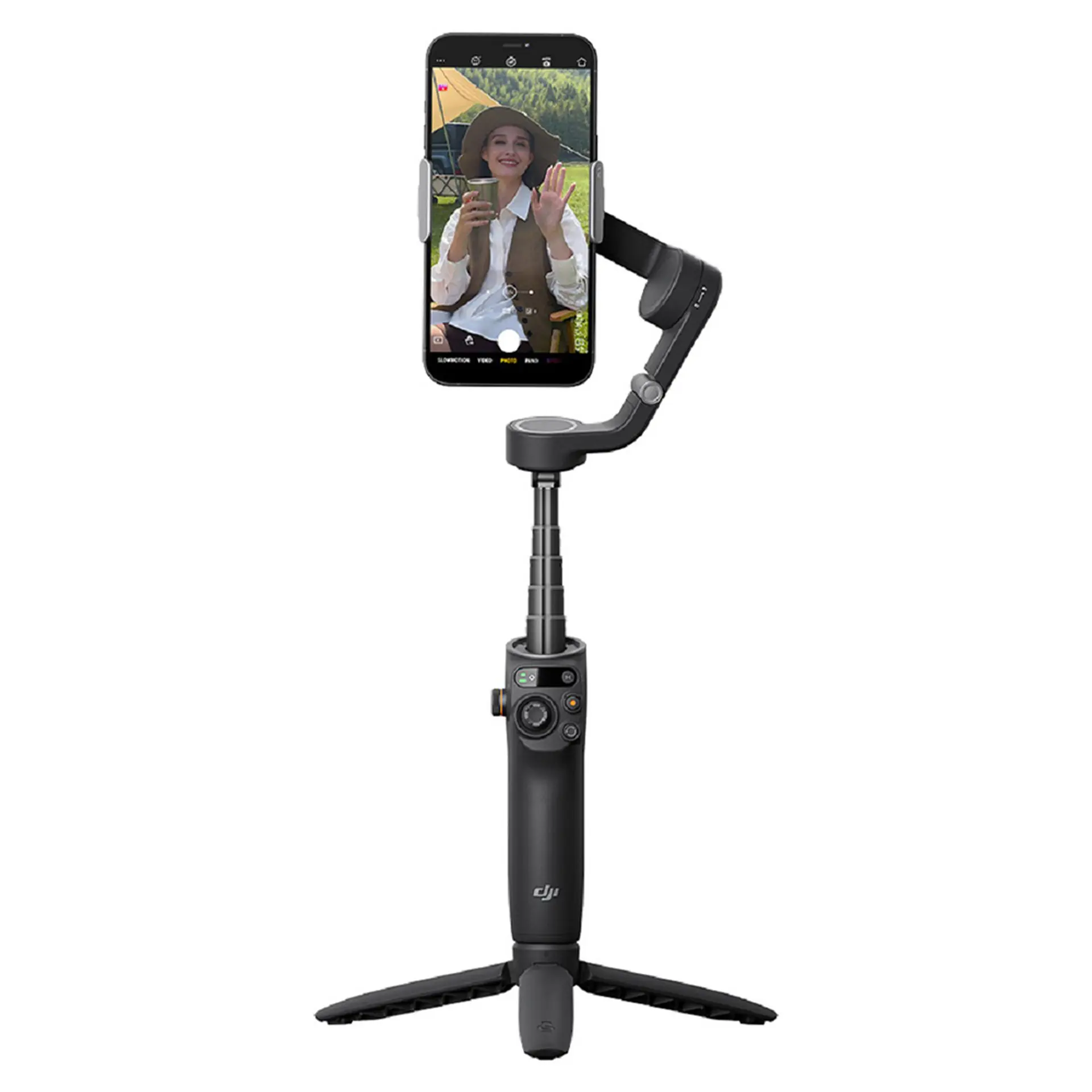 【dji】　OSMO MOBILE 6 （オズモモバイル6） Estabilizador Portátil DJI Osmo Mobile 6 Dobrável com Bateria