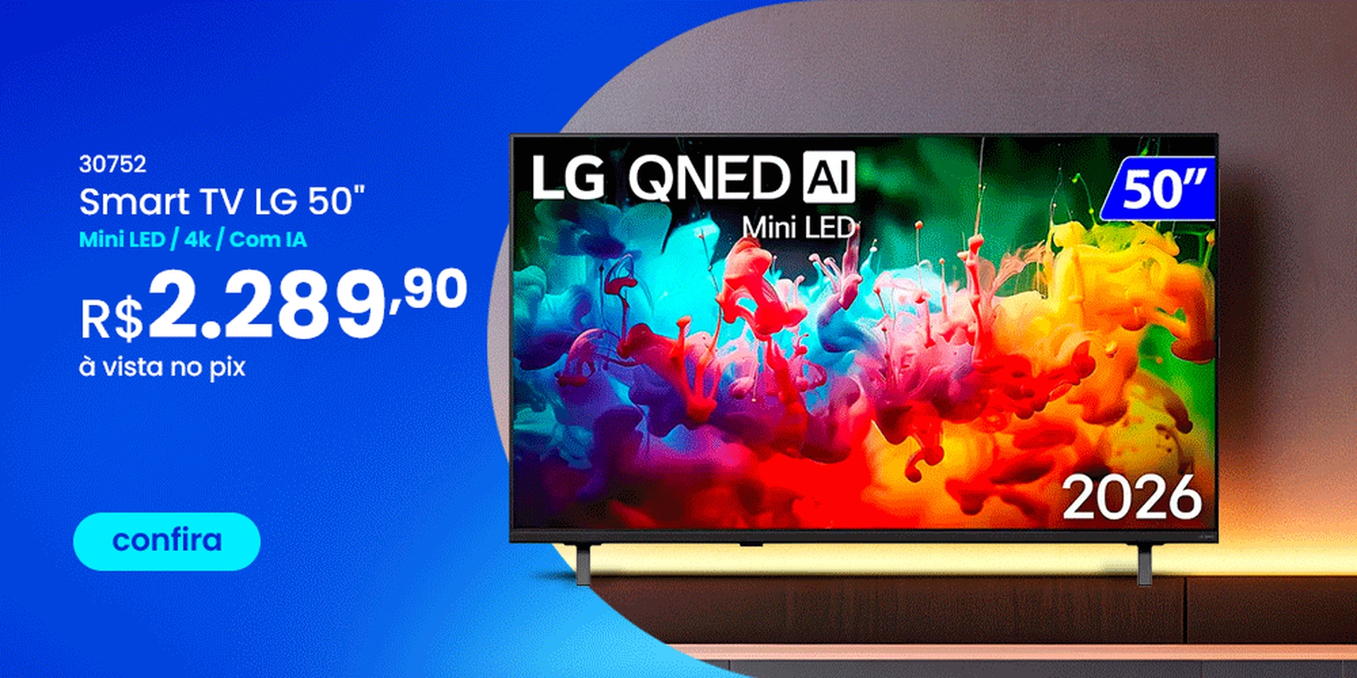 Smart TV LG 50"
