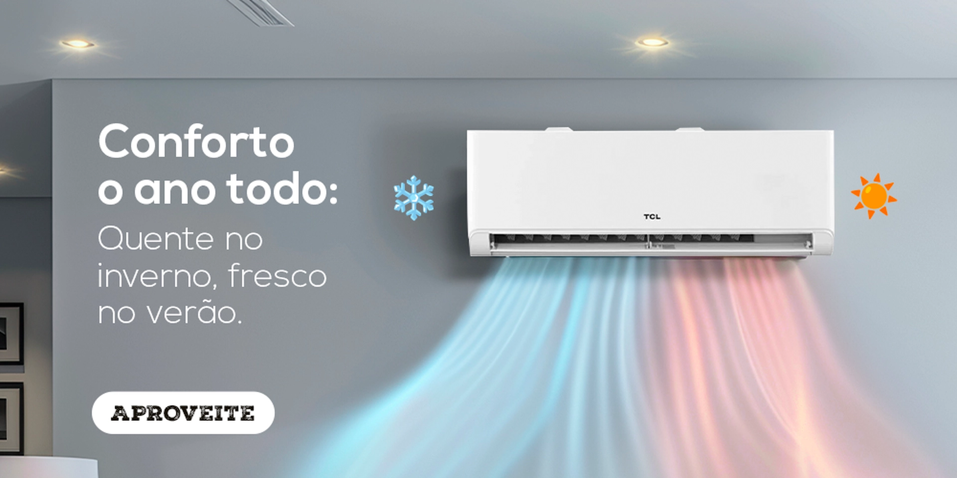 Ar quente e frio
