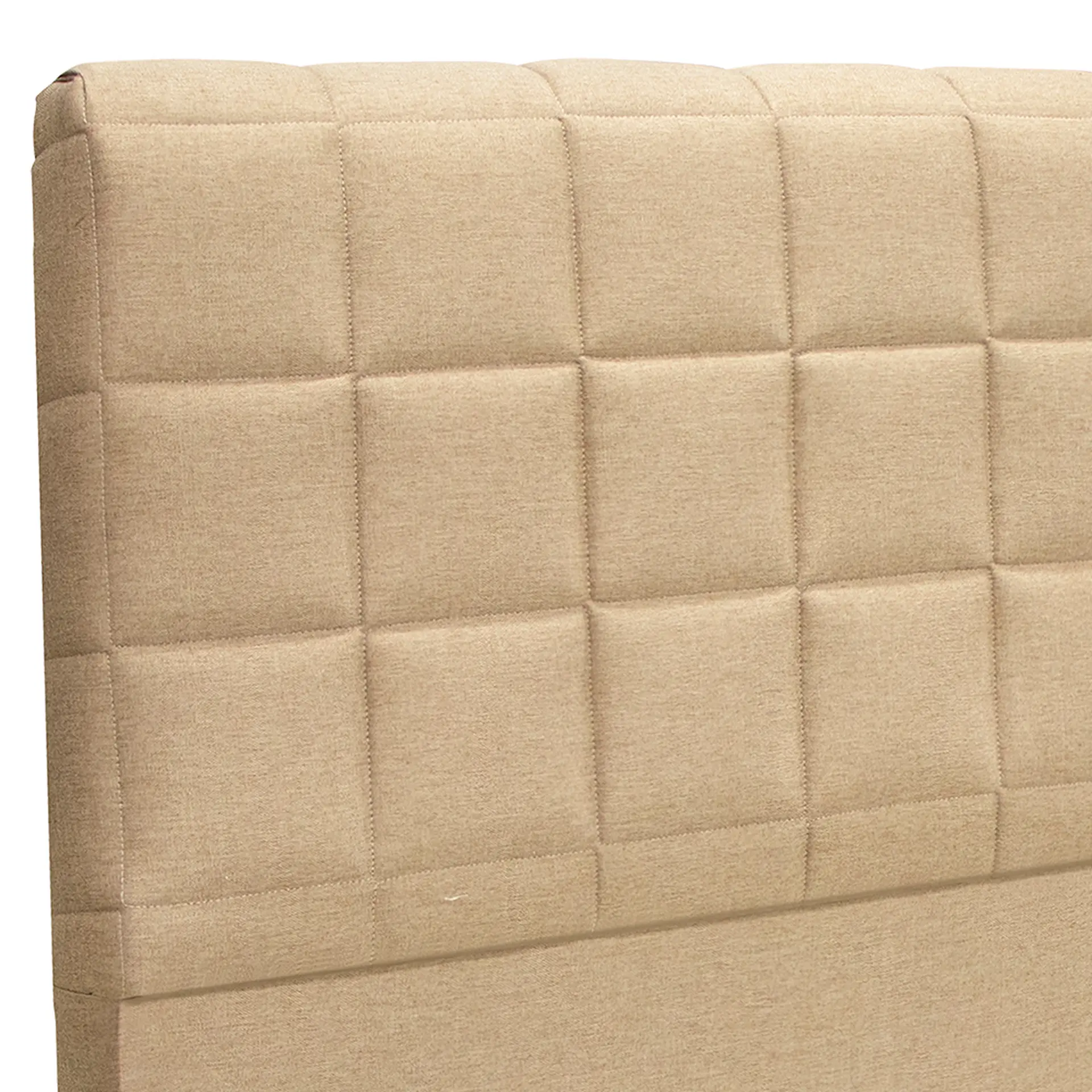 Cabeceira Queen Size 160cm Suede Roma Gazin - Areia