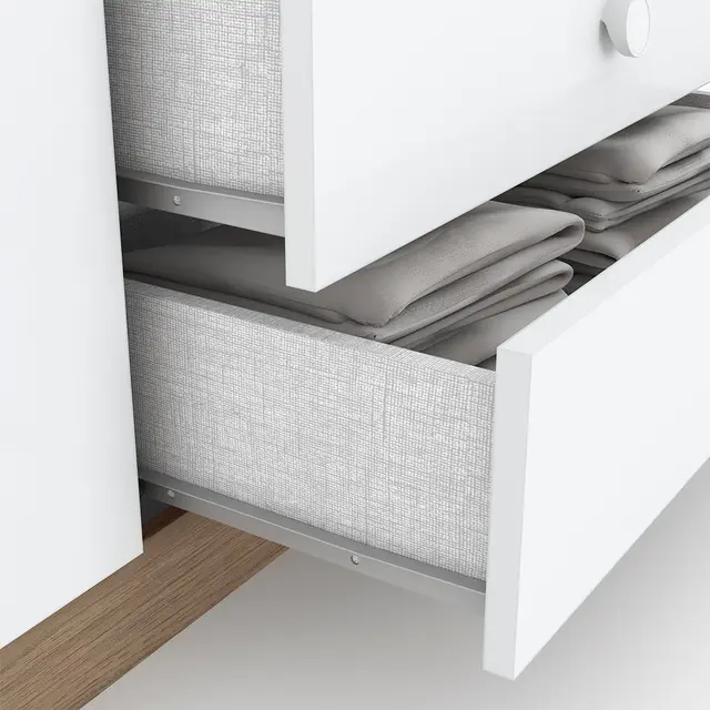 Cômoda Henn Bala de Menta 5 Gavetas 