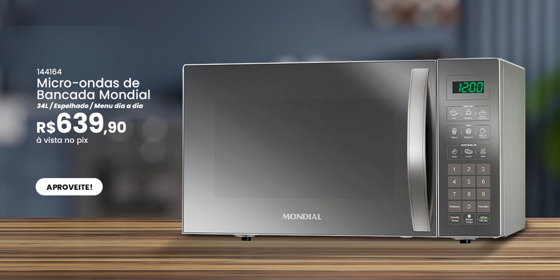 Cooperado Micro Ondas Mondial - 12 a 24-11