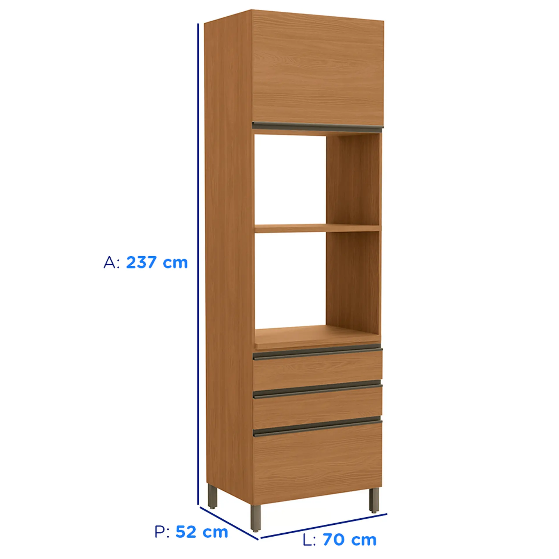 TORRES　2点セット Torre Quente 2 Nichos para Forno 1 Porta 3 Gavetas MDP Maxxi