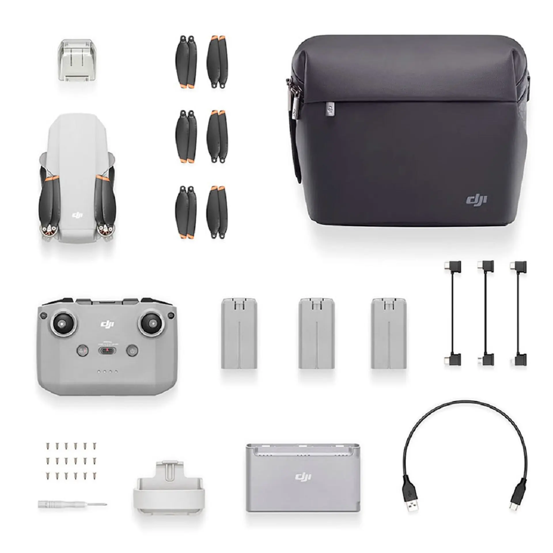 Drone DJI Mini 2 SE Fly Combo Câmera HD 31min 3 Baterias DJI026