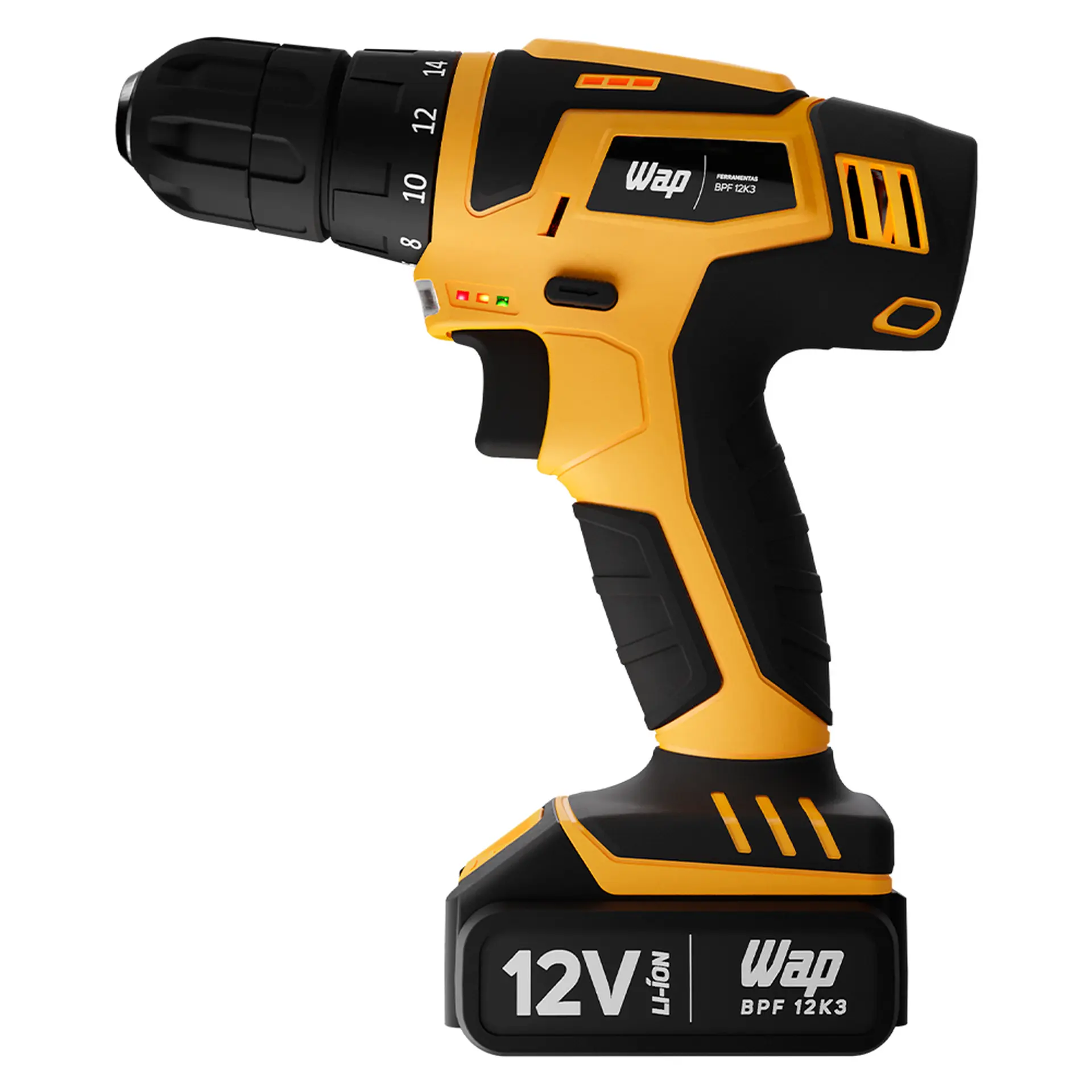 Parafusadeira Furadeira de Impacto Wap 3/8 12V FW008649