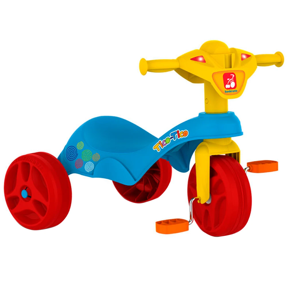 Triciclo Velotrol Mototico Motoca Infantil Passeio & Pedal