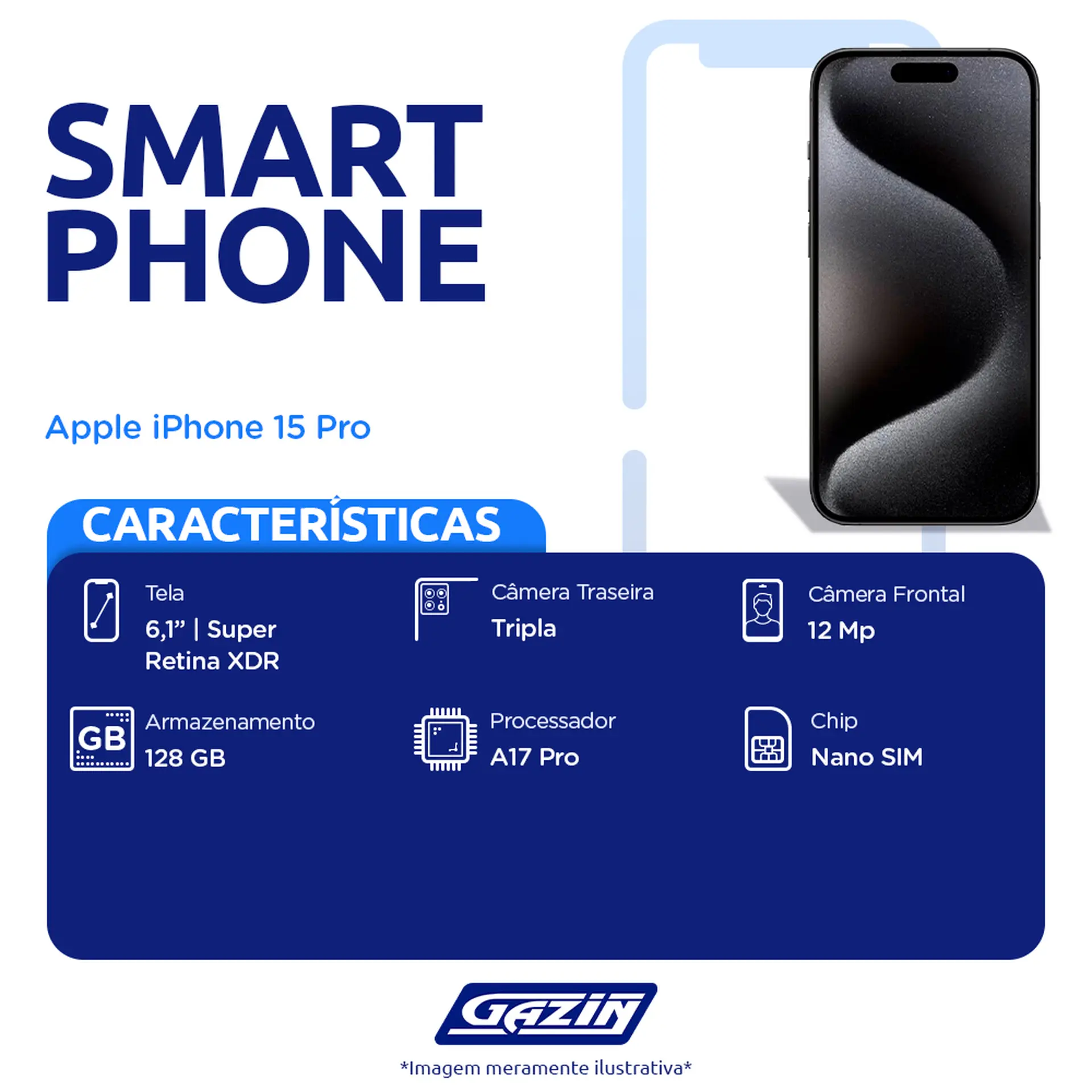 IPhone 15 Pro 5G Apple 6.1