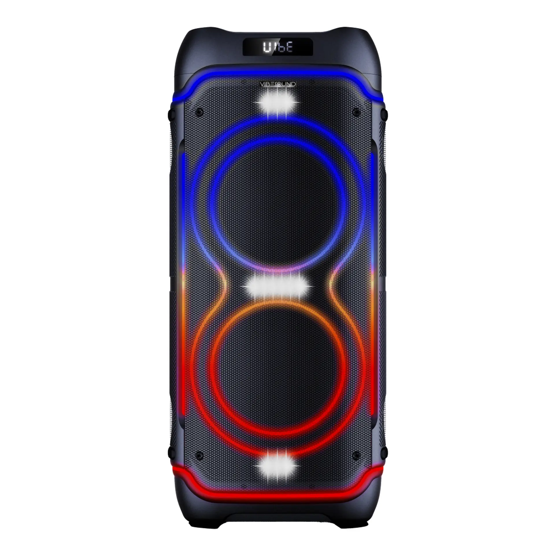 クラブランド　Pump the sound clubland 8センチ8cmCD Caixa de Som VibeSound V8 Party 2000W RMS Bluetooth