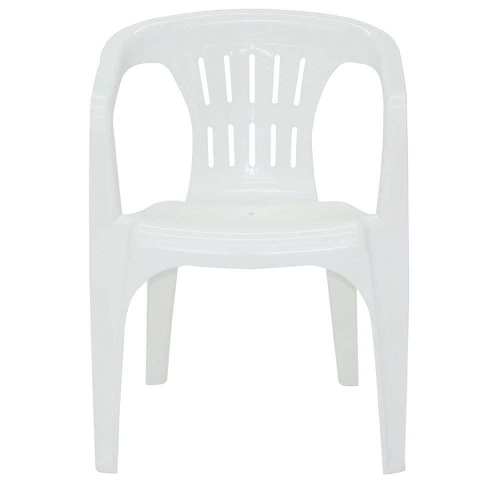 Conjunto de Mesa 4 Cadeiras Plastico Inovar Cestaplus Branca