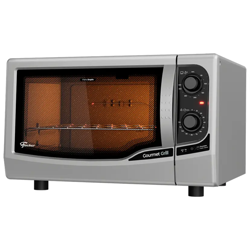 Forno Elétrico de Bancada 48L Fischer Gourmet Grill 1775W