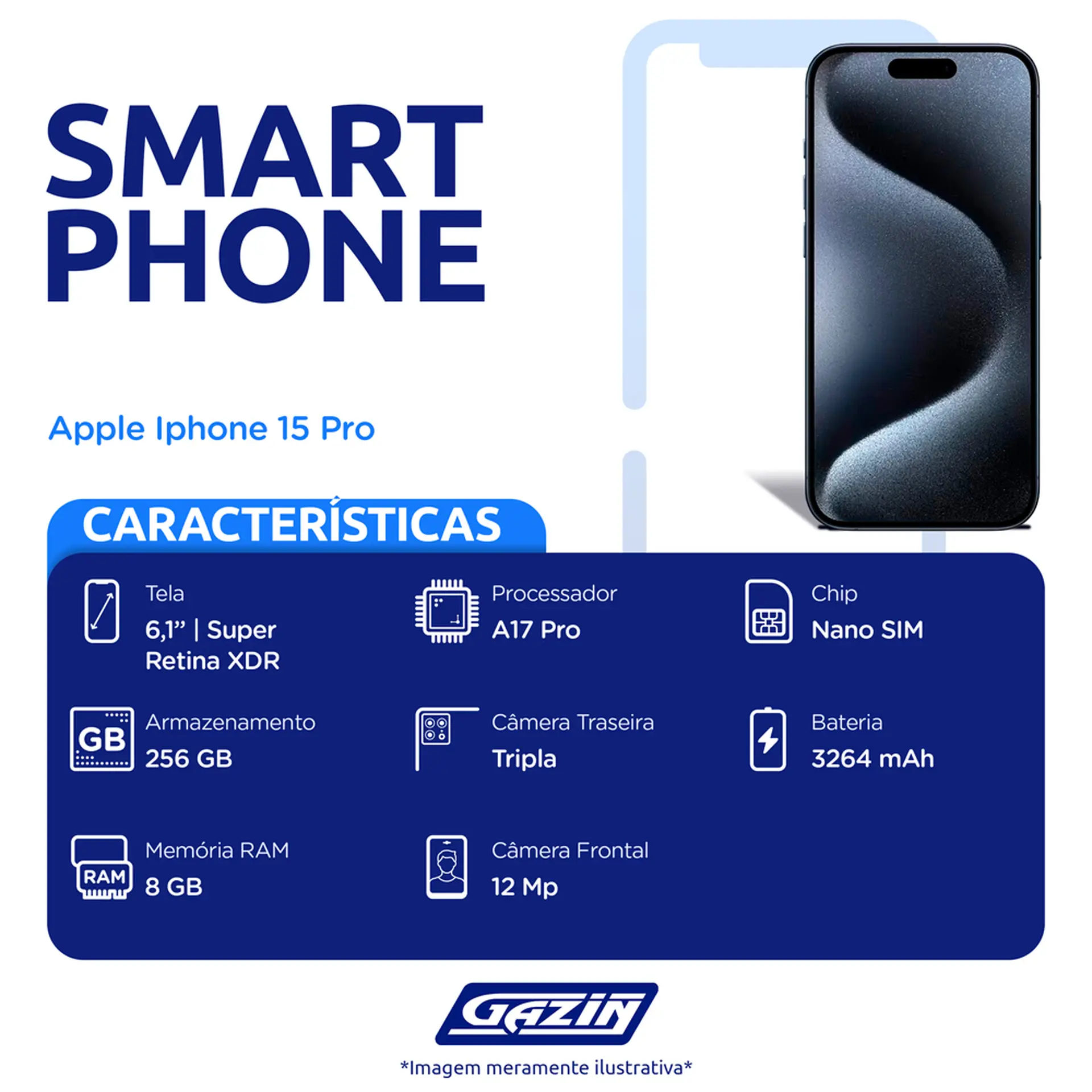 IPhone 15 Pro 5G Apple 6.1