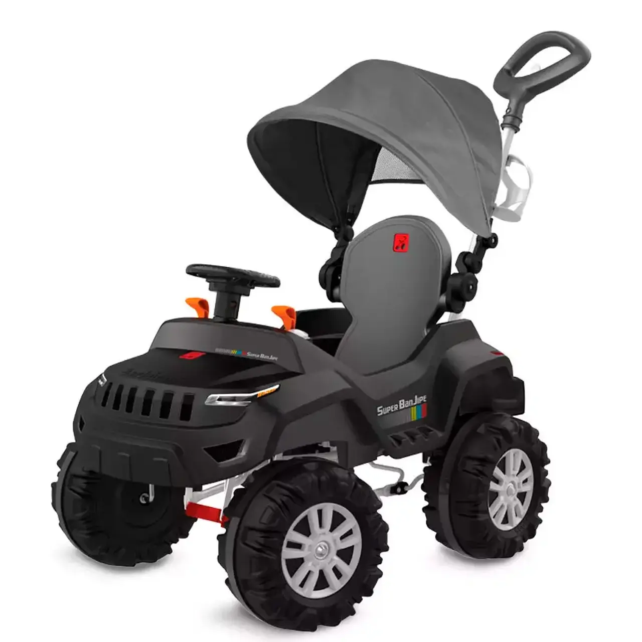 Carro de Passeio a Pedal Infantil Reclinável Bandeirante Super Banjipe
