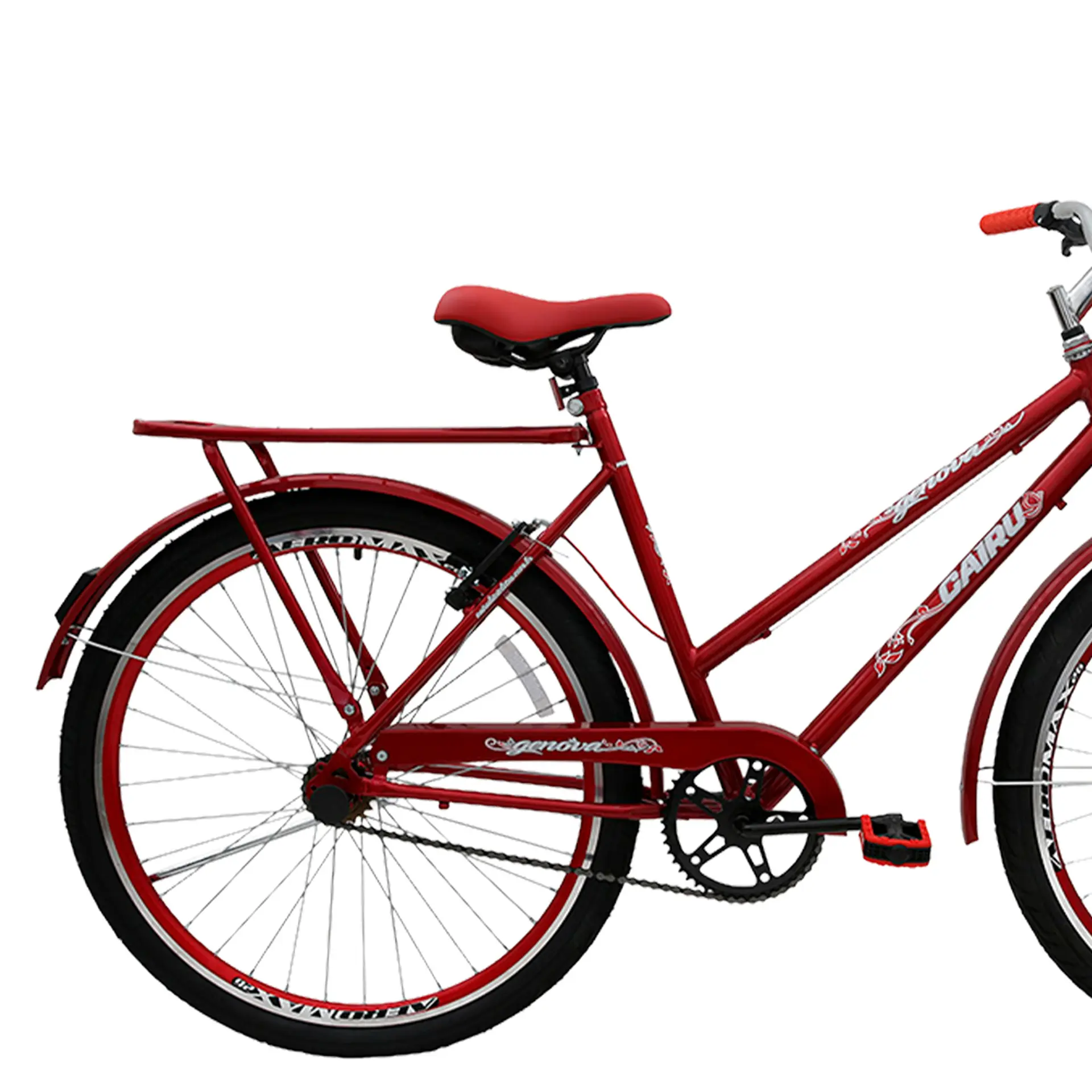 Bicicleta com Cestinha Aro 26 Cairu Genova com Freio V-Brake